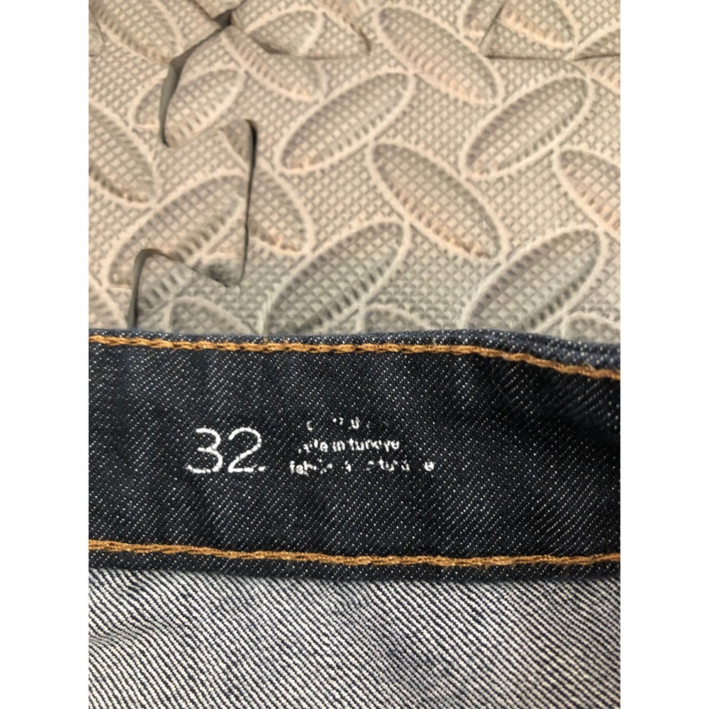 Pilcro Jeans Womens 32 Blue Dark Wash Flare Split Hem Denim Pants - Picture 5 of 10